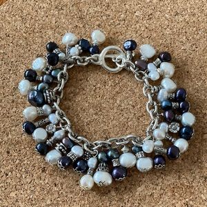 Freshwater Pearl Charm Bracelet